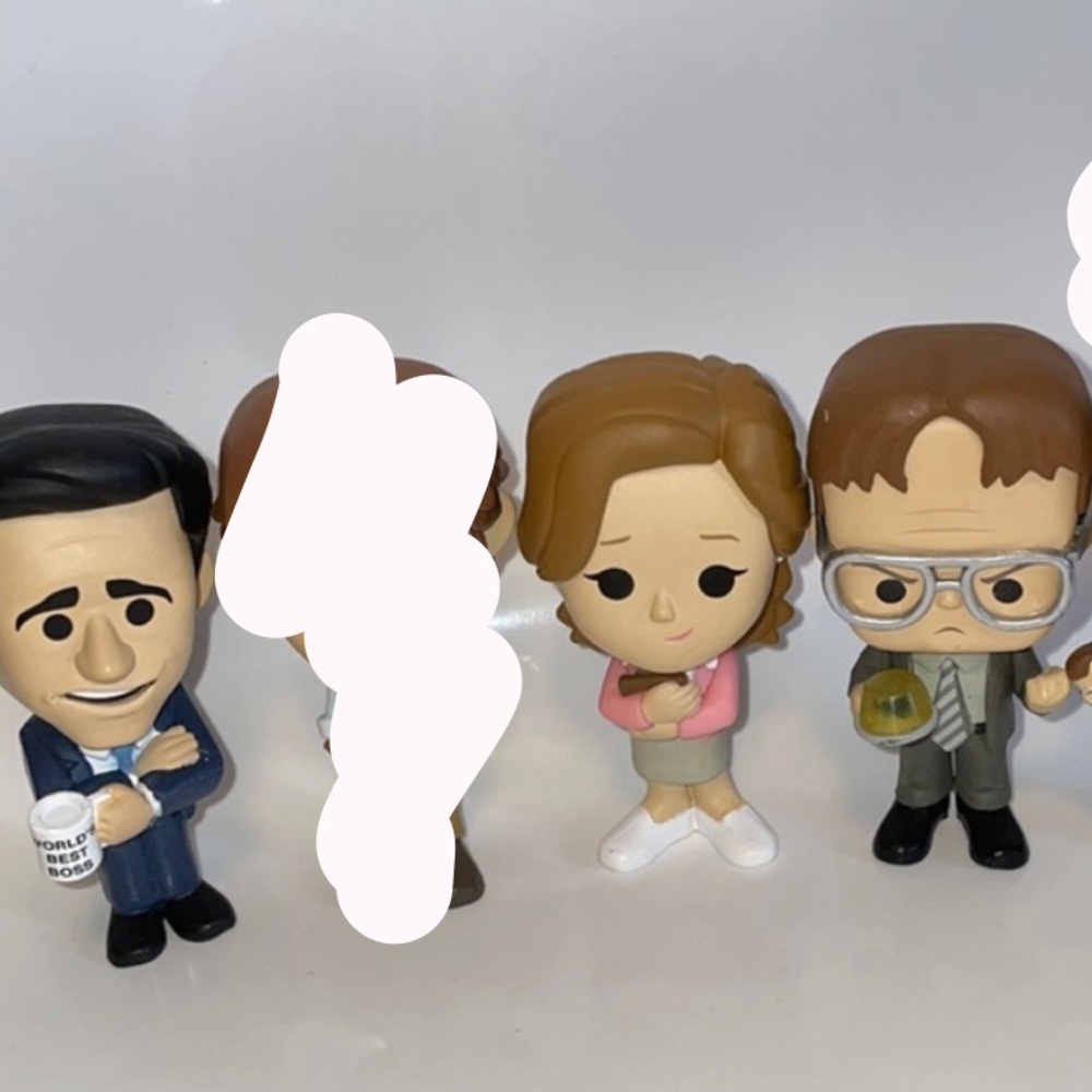 Pam, Michael & Dwight with Jello
